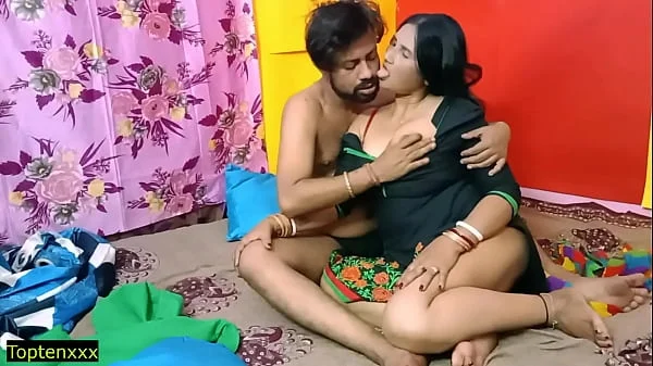 Indian hot randi bhabhi suddenly comes and fucked her at romantic style! With Clear Hindi audio